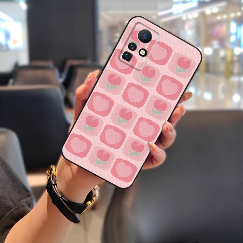 Silicone TPU Phone Case For infinix Zero X/X Pro/X6811/X6811B Animals Fashion Design Cartoon Graffiti Anti-knock Cute