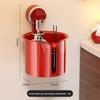 Plastic Suction Cup Toilet Paper Holder With Wall Mount For Bathroom Storage And Home Use