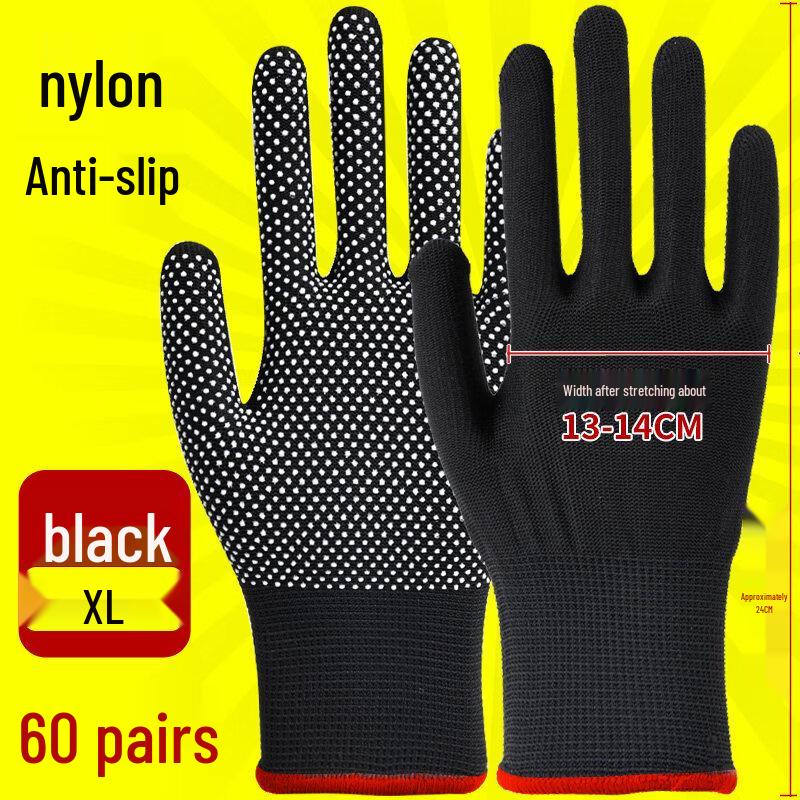 Anti-slip Wear-resistant Dotted Work Gloves