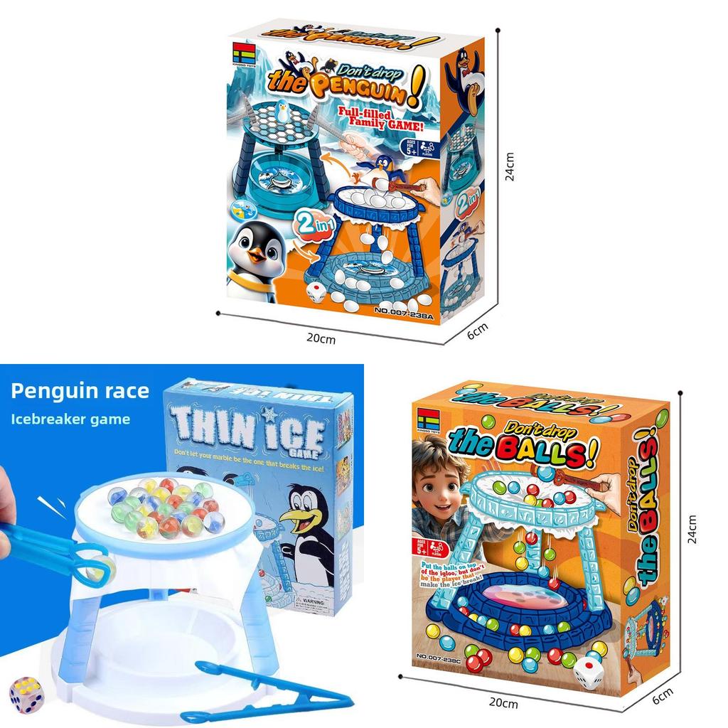 Penguin Break Ice Interactive Game For Family Fun And Party Entertainment