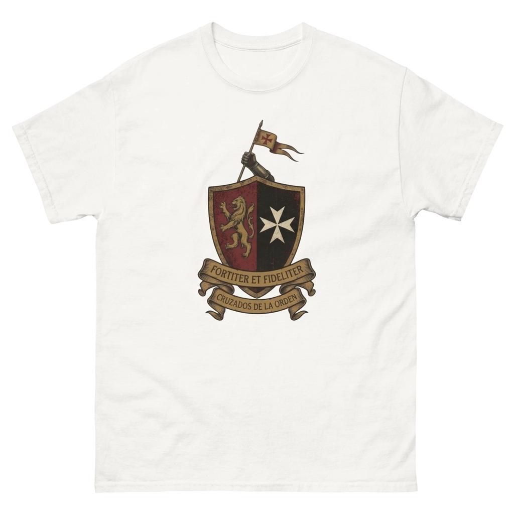 Unisex classic tee. Christian T-T-Shirt, Knight Templar