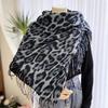 Women Winter Fashion Scarf Leopard Pattern Wraps Shawl
