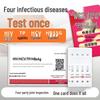Fumeiqing Jiejian 4-in-1 Test Strips: HIV, AIDS, Syphilis, Hepatitis B & C with Needles