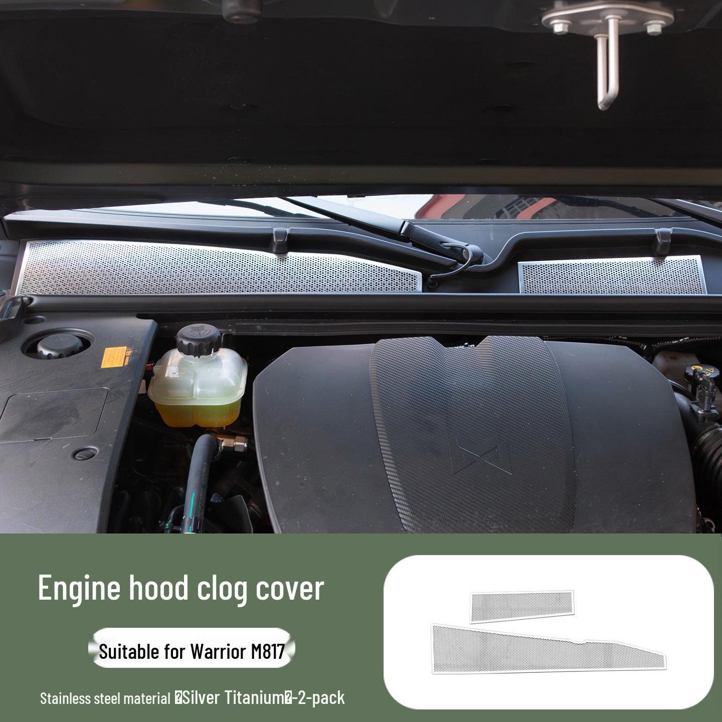 Dongfeng Mengshi M817 Front Hood Insect Screen Filter Cover