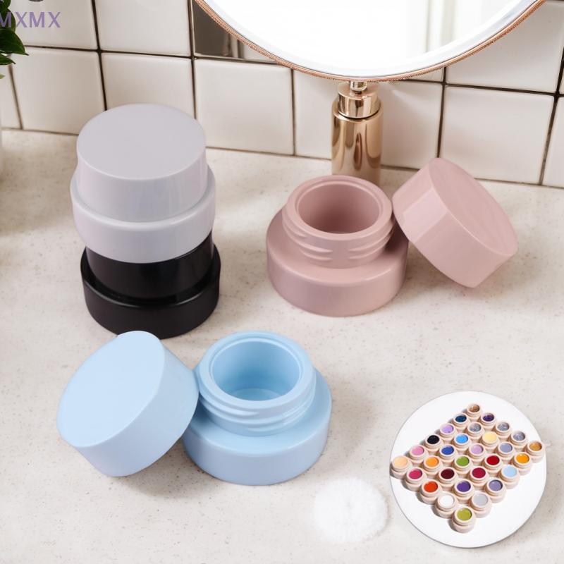 5g Empty Plastic Nail Art Cosmetic Square Containers Jar Face Cream Pot Nail Gel Powder Box Makeup Lotion Tool Packaging