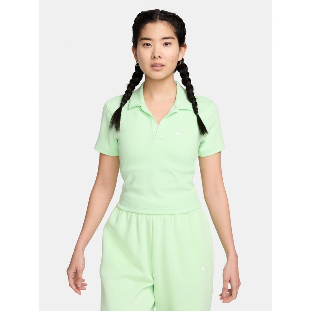 

NIKE AS W NSW ESSNTL SS POLO CRP TO