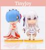 Detailed Pvc Rem Figures Set Six Q Version Kimono Models From Re Zero Starting Life In Another World