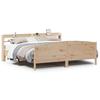 Vidaxl Bed Frame Without Mattress, 180X200 Cm, Solid Pine Wood