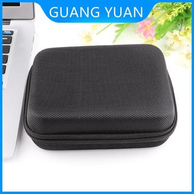 EVA Digital Storage Bag: Earphone, Power Bank, Hard Drive, USB, Microphone Zipper Case