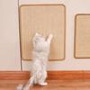 Texture Cats Scratching Pad for Indoor Cats Wall Mounted Sisal Pad Furniture Couch Bed Protect Natural Scrather Mats