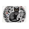 Stylish Black Cat-Themed Doormat, Suitable for Machine Washing, Perfect for Bathrooms, Bedrooms, Living Rooms, And Entrances