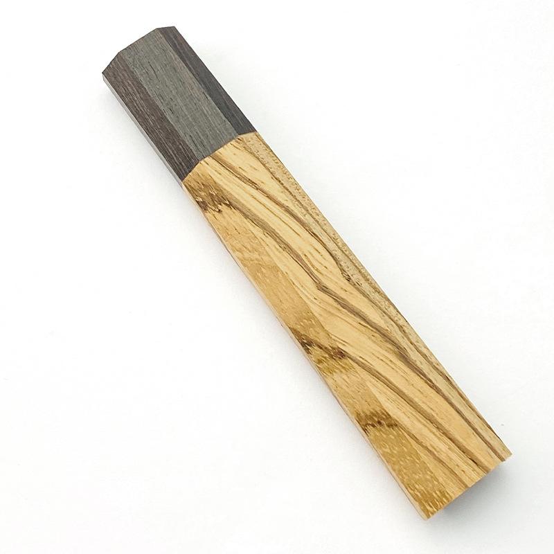 Octagonal Knife Handle Accessories For DIY Japanese Style Chef's Cutter Knife Handle Fish Knife Handle Replacement Handle Making