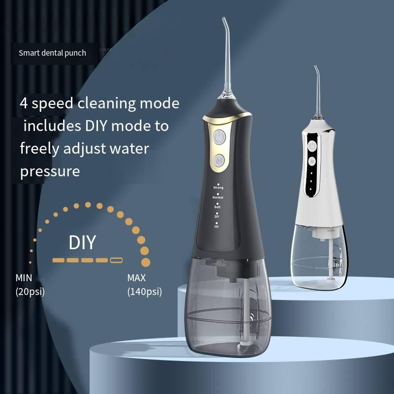 Household Electric Water PickusbCharging5Nozzle300mlLarge Capacity Water Tank2000mAhBattery