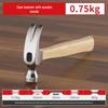 One-Piece Claw Hammer, Non-Slip Handle, Nail-Absorbing, Ideal for Woodworking and Household Use.