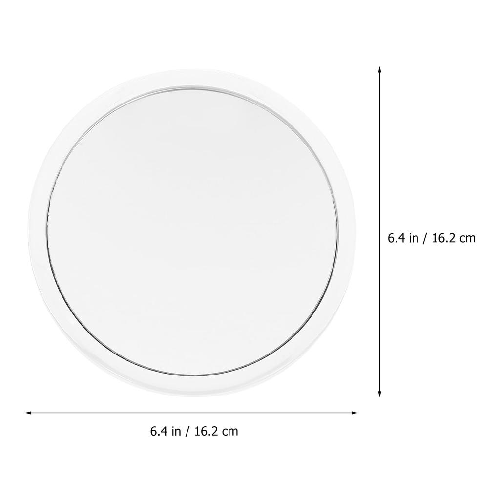 Beaupretty 10x Magnifying Mirror with Suction Cup for and Cosmetic Applications Makeup, Shower, Shaving,