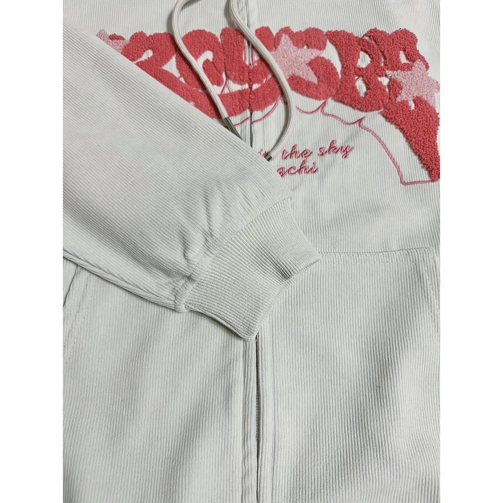 Star Corduroy Cardigan Jacket, Women's Spring and Autumn Loose Trendy Brand Street Hoodie