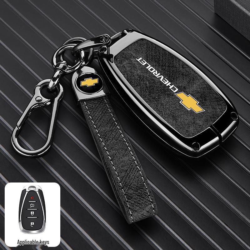 Chevrolet Key Case for Equinox, Malibu XL, Trax, Trailblazer, Orlando, Monza - Car Shell Cover