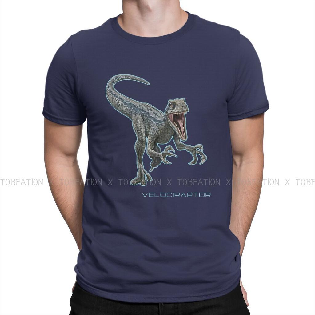 Jurassic Park Dinosaurs Film Man TShirt Velociraptor Fashion T Shirt Harajuku Sweatshirts Hipster