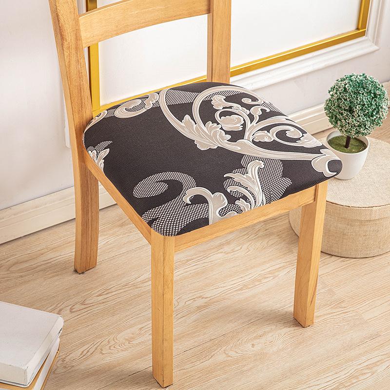 160G Printed Elastic Hotel Household Chair Cover Amazon Anti-Fouling Cushion Cover Chair Cushion Cover