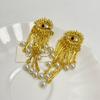 Exaggerated Eyes of Demon Stud Earring Pearl Devil's Eye Ring Devil's Eye Earrings  Party Favors