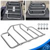 Chrome Tour Luggage Top Rack For Harley Luggage Trunk Road King Street Glide