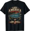 Lake America USA Previously Funny Patriotic Pro T-Shirt
