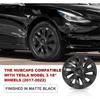 For Tesla Model 3 2017-2023 Wheel Protection Covers Hub Caps Fit 18 Inch Wheel
