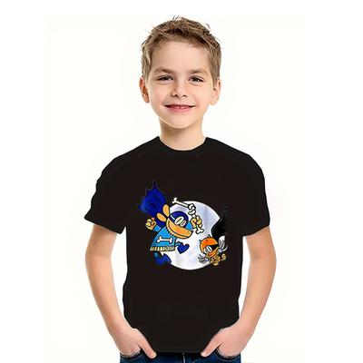 Children's Short Sleeved T-shirt Summer New Style Boys' 3D Printed Casual Top T-shirt