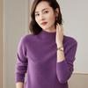 Women Sweater 100% Merino Wool MODERN NEW SAGA Winter Wool Pullover Turtleneck Autumn Jumper Female Knit Top