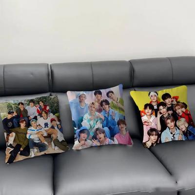 Kpop S-Stray K-Kids Cushion Cover Pillowcase Upholstery Sofa Throw Pillow Home Decor Pillowcase