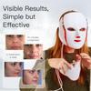 7-Color LED Face & Neck Mask — Portable Skin Firming & Brightening