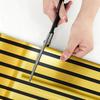 3D Self Adhesive Metal Grille Wall Sticker Wallpaper Glossy Fluted Panel for Living Room TV Background, Bedroom Accent Wall Decor