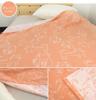Rivere Gauze Blanket, Single, Triple-Layer Gauze, Cat Print, Cotton Blend, Summer Blanket, Lightweight Throw (Orange)