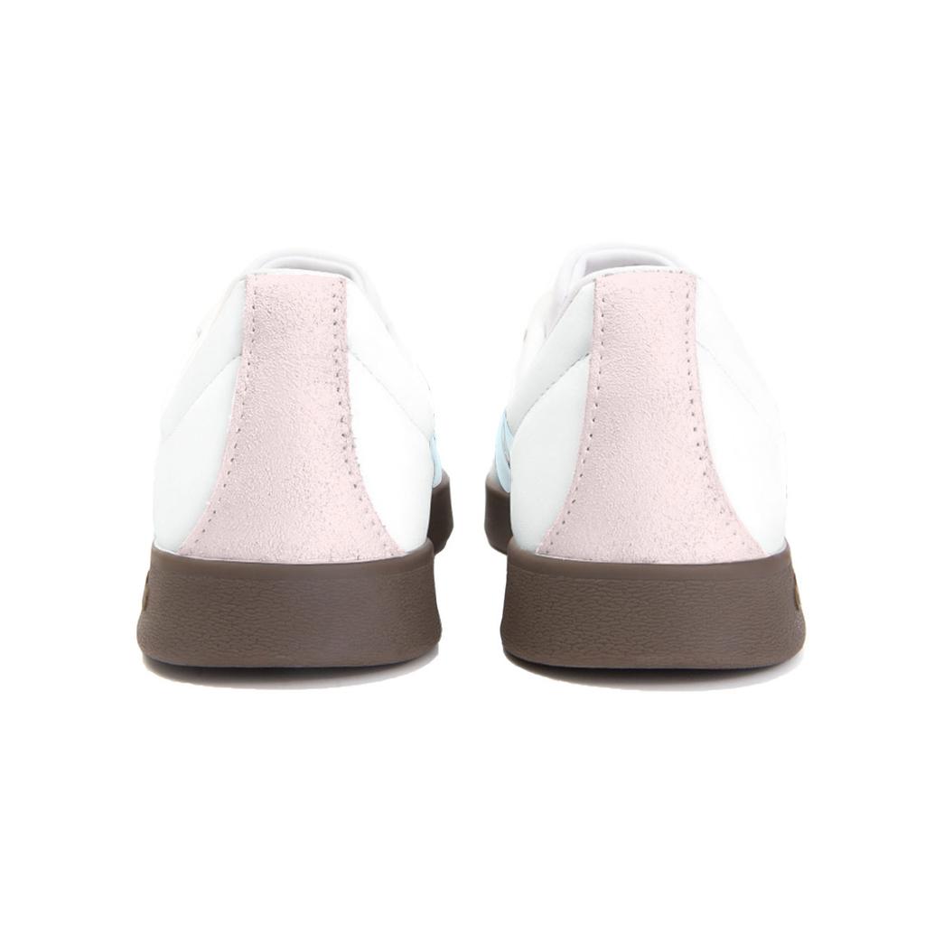 Adidas VL COURT 2.0 HEY Pink Mist Blue Tone Leather Cushioning Abrasion Resistant Low top Skateboard Shoes Unisex JQ2470(Team1825-)