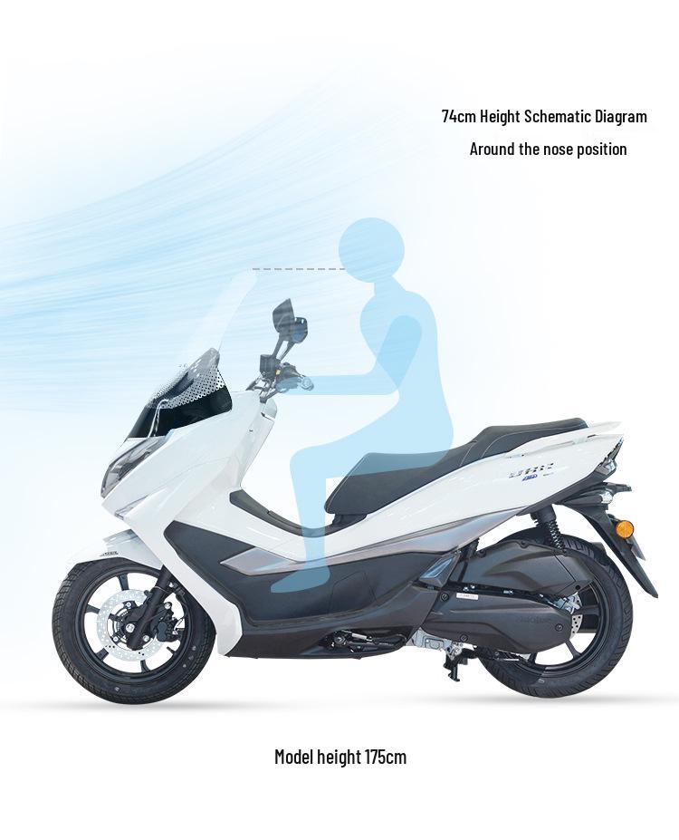 Transparent Rain Shield Windshield for Haojue UHR150