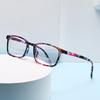 Trendy Versatile For Women Minimalist Fresh Eyeglass Frame Decorative Flat Lenses Suitable For Men Match Finished Myopia Glasses