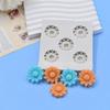 Chocolate Moulds Daisy/Sunflower Shape Baking Molds Fondant Mould Cake Molds Silicone Material Gift for DIY Baking Lover