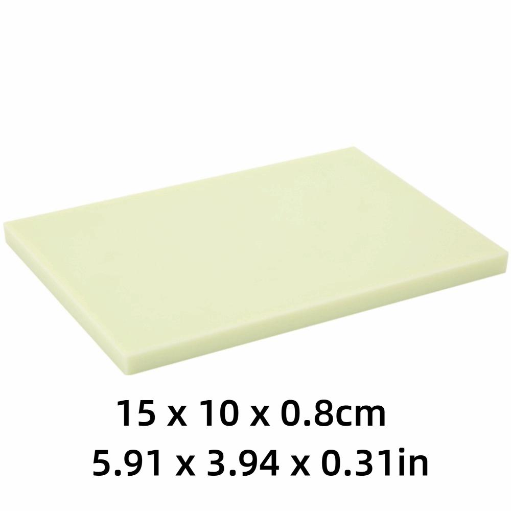 15 x 10 x 0,8 cm DIY Radiergummi-Block Dünn Gravur PVC Stempel Gravierblock DIY Handgemachte Stempel