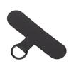 Patch Laccetto Universale per Cellulare Corda per Appendere Cellulare in Nylon Attacco di Collegamento Nero