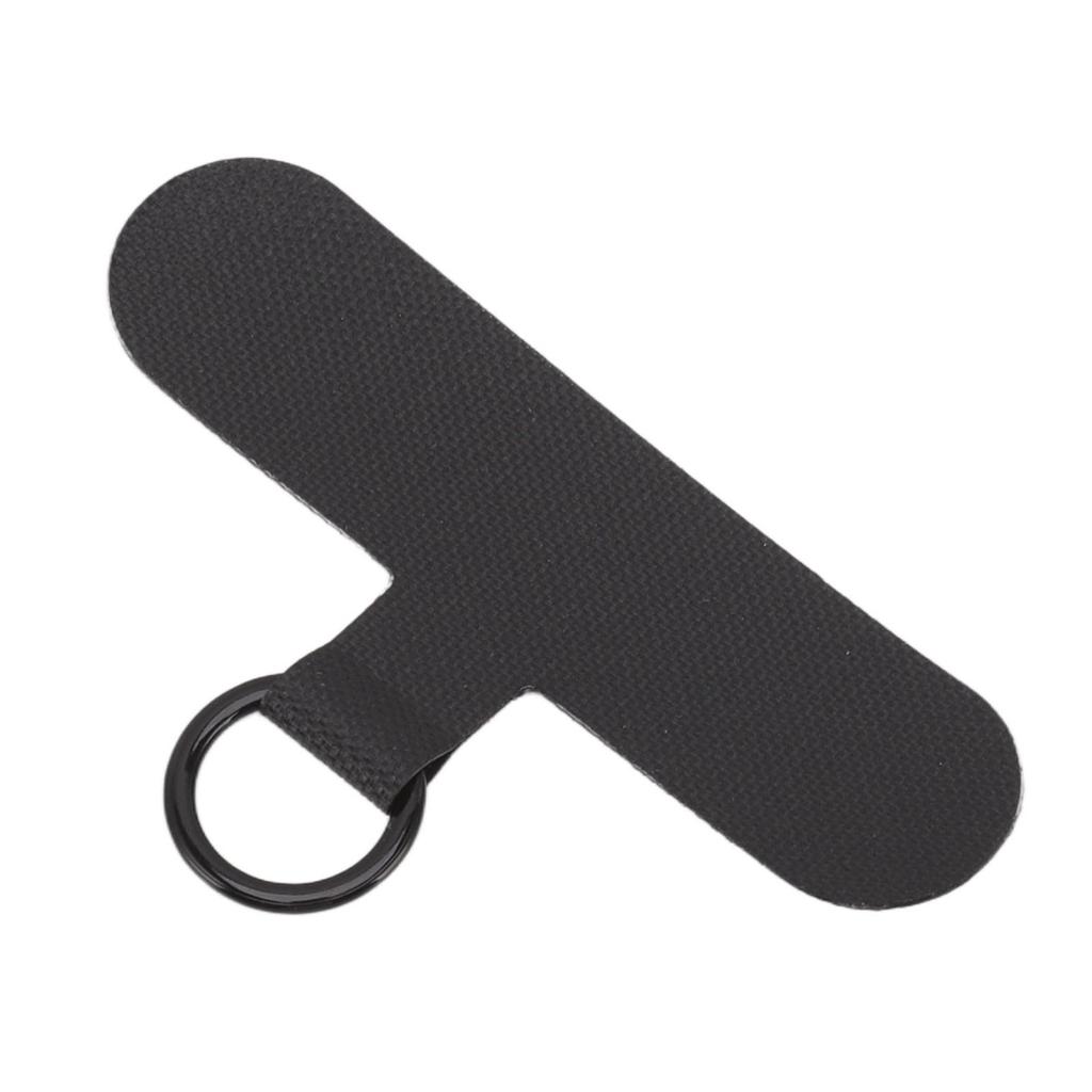 Patch Laccetto Universale per Cellulare Corda per Appendere Cellulare in Nylon Attacco di Collegamento Nero