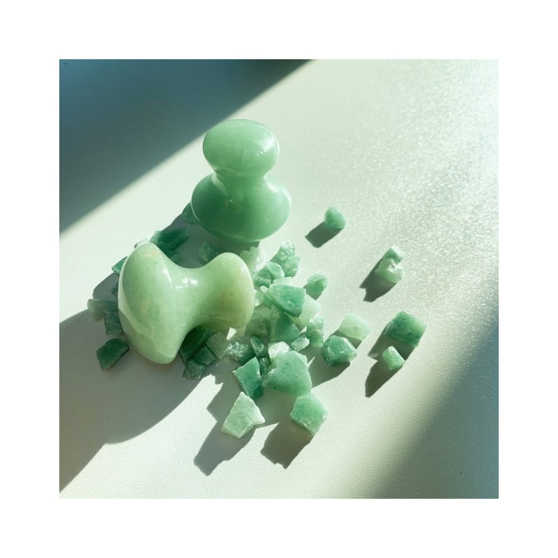 Inez Gua Sha Massager Inez Aventurine Mushroom Gua Sha (with Pouch) Inez Gua Sha Massager