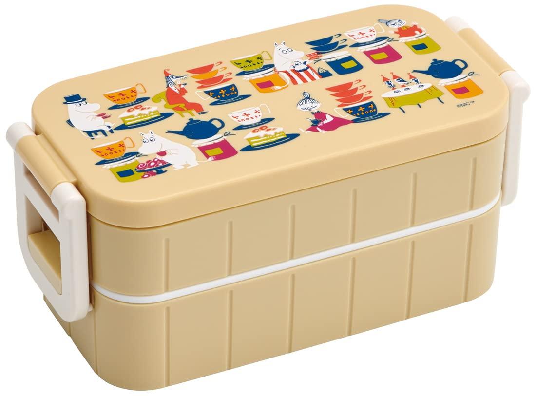 

Skater Антибактериальный Ланч Муми-мама Сделано в Двухъярусном Контейнере, 600 мл, Лакомства, Япония, YZW3AG-A