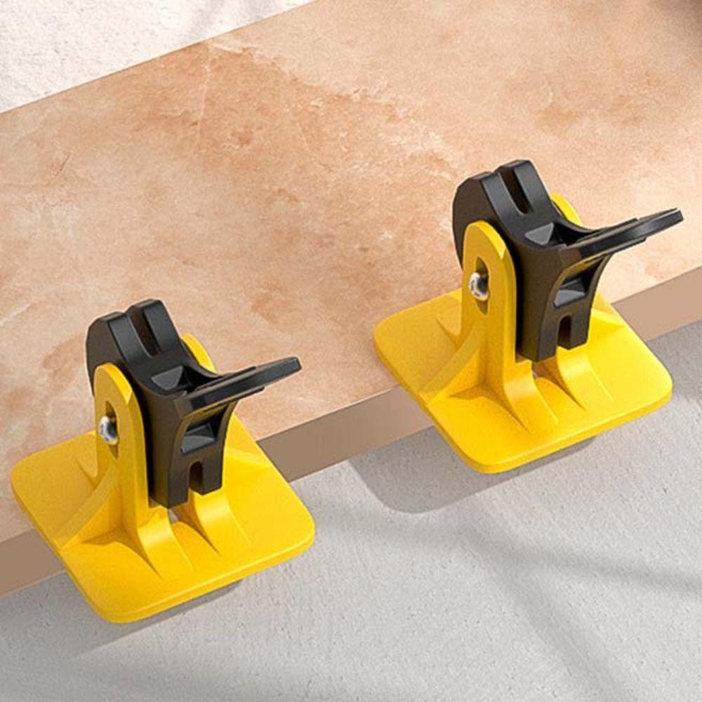 50Pcs Portable Reusable Tile Leveling Device Push-type Manual Tile Positioning Clip Multifunctional Durable Tile Lifting Tool