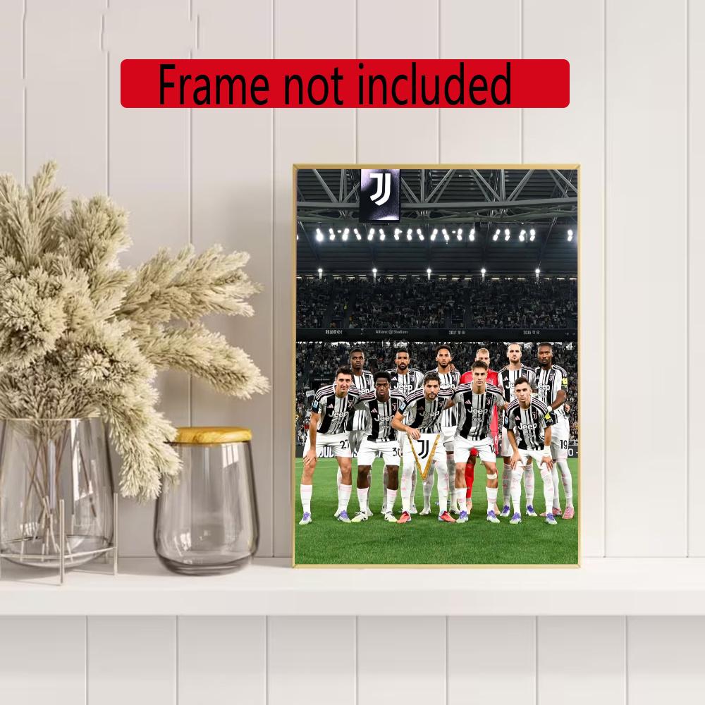 Juventus 5D Diy Diamond Painting Round Diamond Diy Frameless Holiday Artwork Suitable For Home Office Wall Decoration