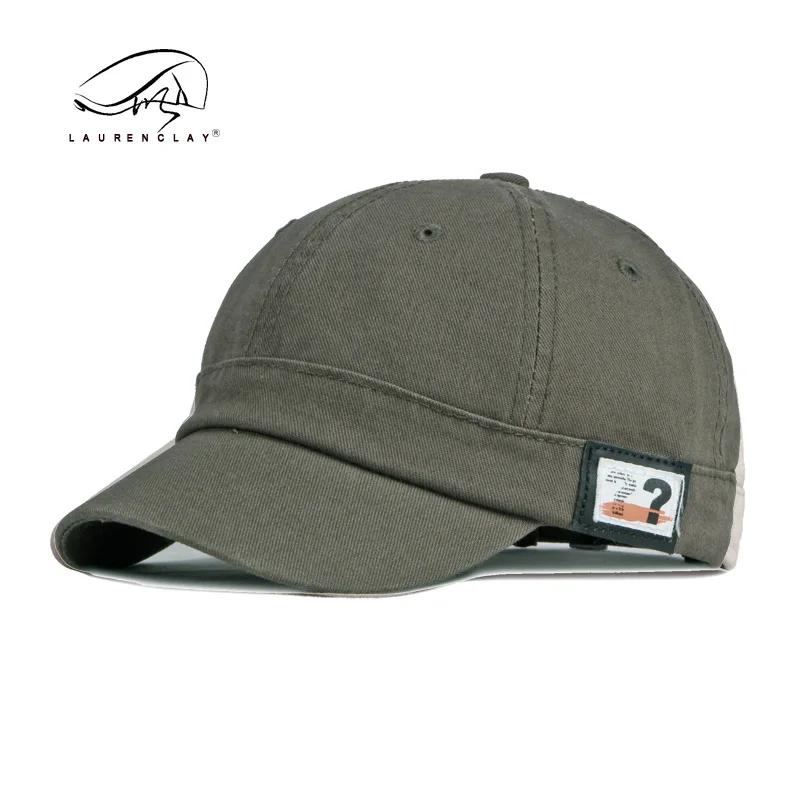 Adjustable Breathable Sun Hat Short Brim Baseball Cap Low Profile Dad Snapback for Men And Women