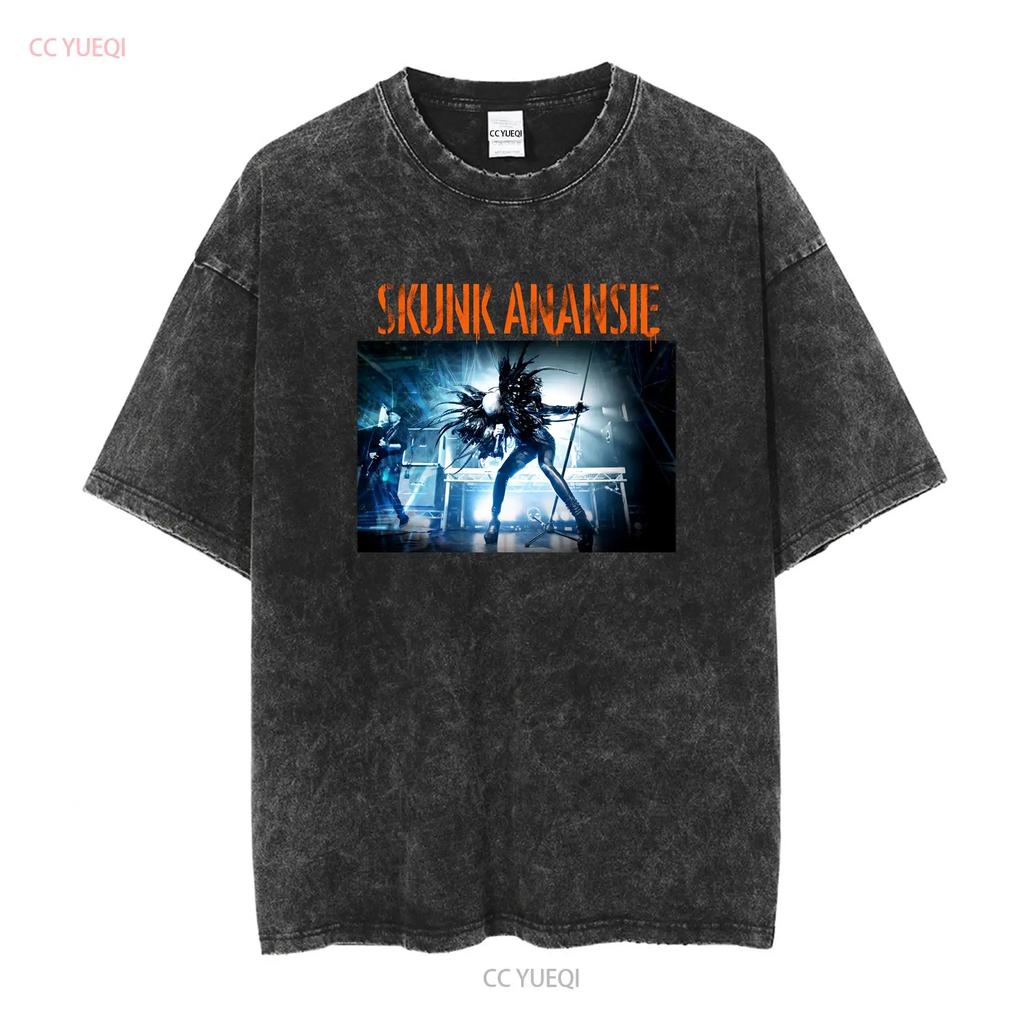 Skunk Anansie Band On Stage Tour T Shirt Cotton All Size vintage Washed Stylish Versatile Slightly graphic designer clothes