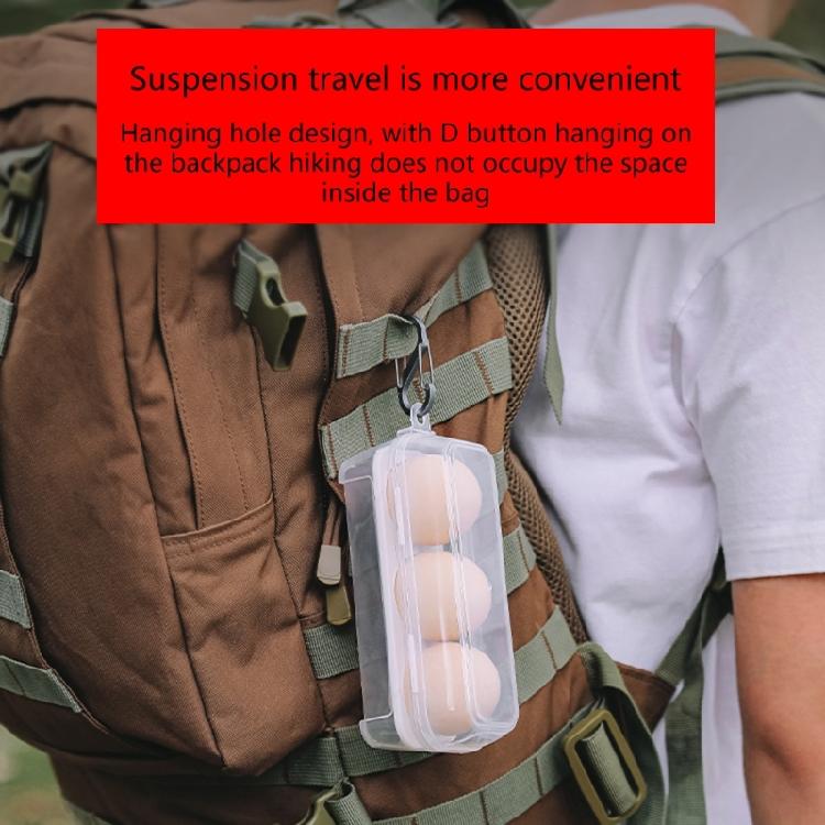 Eggs Holder Container Eggs Storage Boxes Shockproof Holder 3 Grid/4 Grid/8 Grid