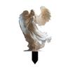 Angel Garden Stake Fairy Accessories Planter Collection Cute Plaque Sign 2D