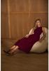 European & American Women's Elegant Solid Color Long Dress - New Fashion, Sophisticated Style.