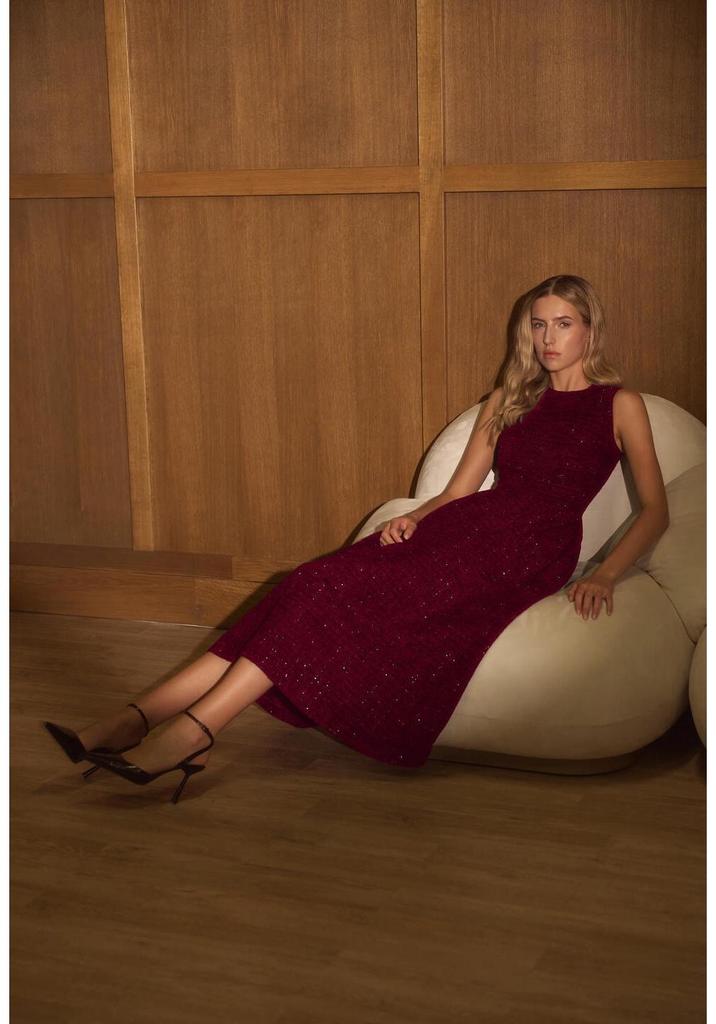 European & American Women's Elegant Solid Color Long Dress - New Fashion, Sophisticated Style.